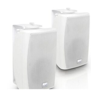 LD SYSTEMS INTEGRATION SERIE CONTRACTOR (LDCWMS42W100V) 4" 2-WAY WALL MOUNT SPEAKER 100 V WHITE (PAIR) WARRANTY 2 YEARS (PU4)