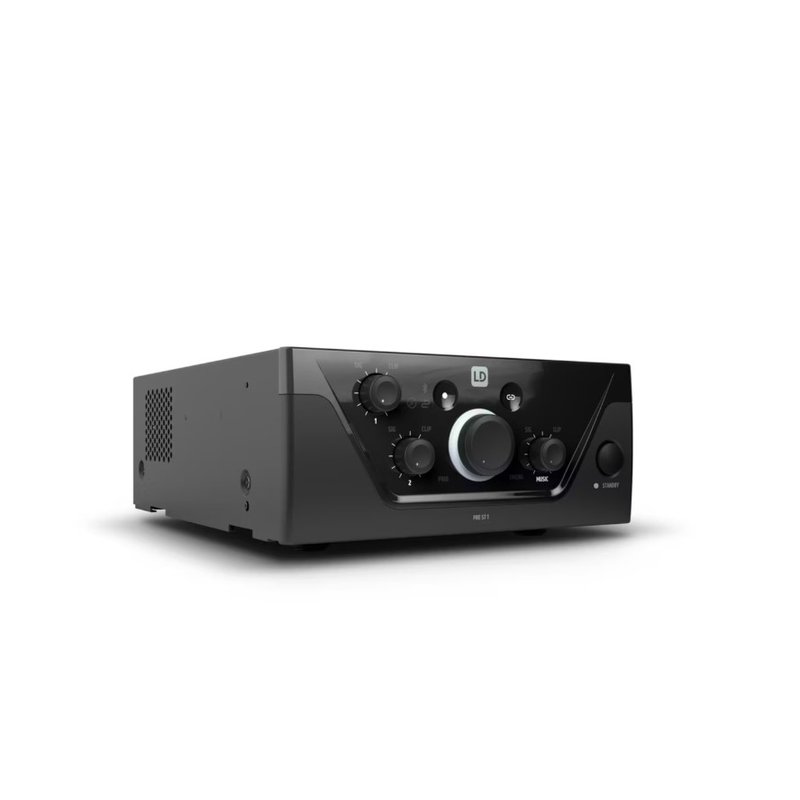 LD SYSTEMS INTEGRATION SERIE PREAMPLIFIER (LDPREST1) 4-CHANNEL STEREO MIXER PREAMPLIFIER WARRANTY 5 YEARS (PU6)