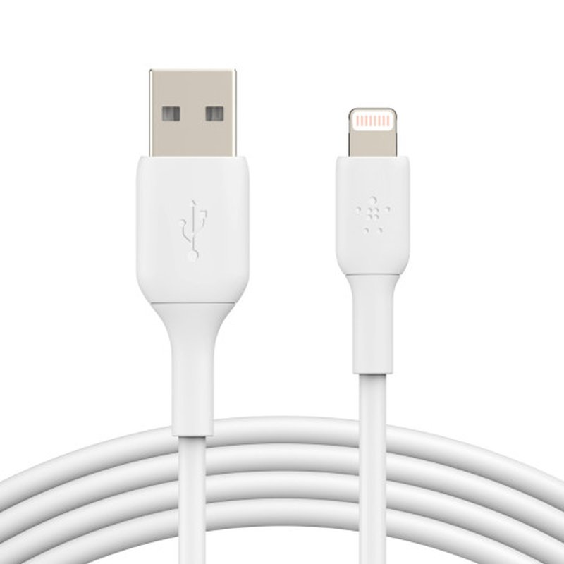Lightning to USB-A Cable 1M White Lightning to USB-A Cable 1M White