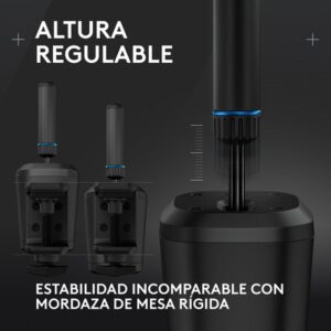 Logitech 941-000245 mando y volante Negro USB Shifter + Handbrake Analógico PC, PlayStation 4, PlayStation 5, Xbox One, Xbox Series S, Xbox Series X Logitech 941-000245 mando y volante Negro USB Shifter + Handbrake Analógico PC, PlayStation 4, PlayStation 5, Xbox One, Xbox Series S, Xbox Series X