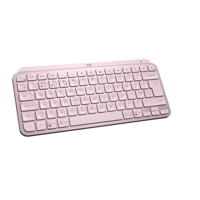 Logitech MX Keys Mini teclado RF Wireless + Bluetooth QWERTY Inglés Rosa - Imagen 3