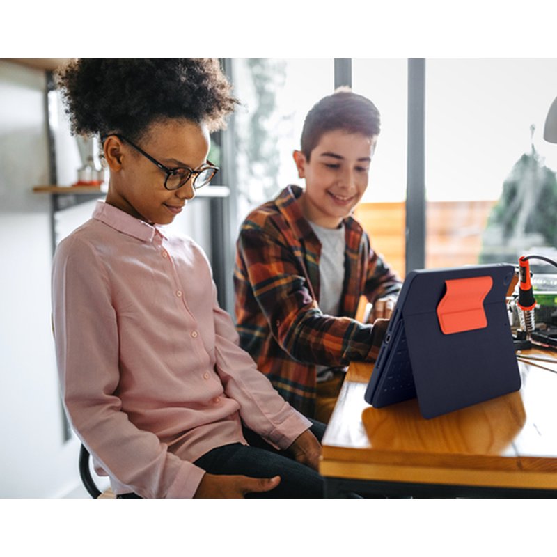 Logitech Rugged Combo 3 Azul Smart Connector Español Logitech Rugged Combo 3 Azul Smart Connector Español - Imagen 11