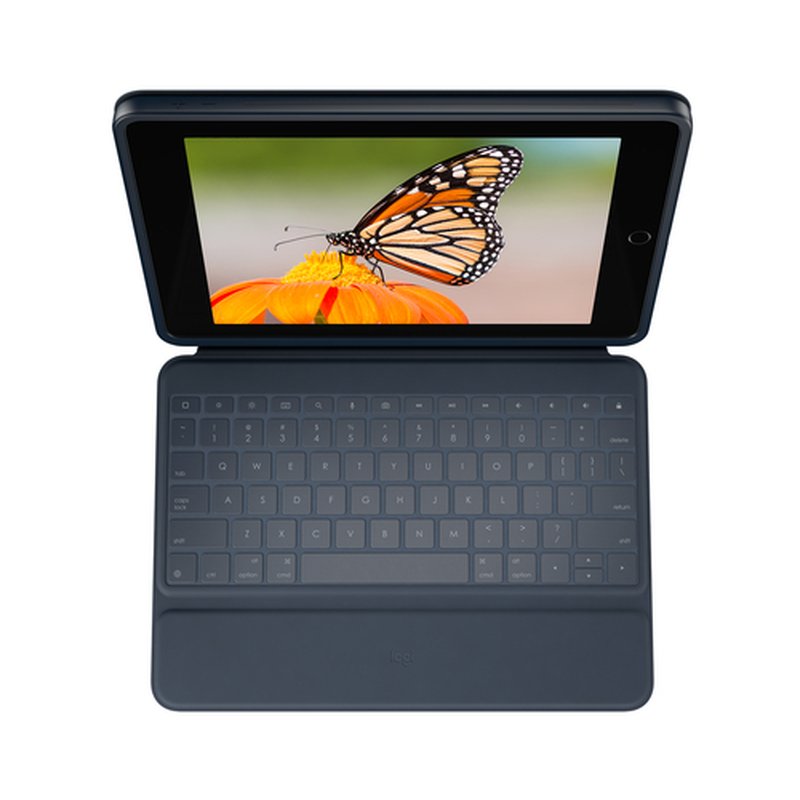 Logitech Rugged Combo 3 Azul Smart Connector Español Logitech Rugged Combo 3 Azul Smart Connector Español - Imagen 2