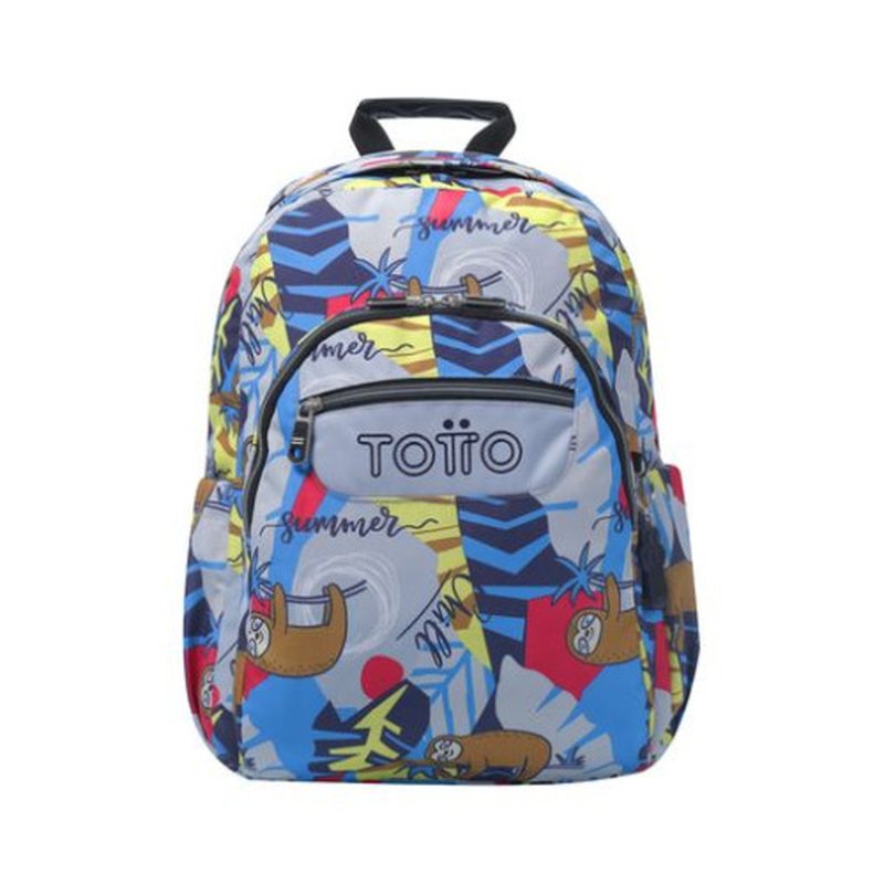 MOCHILA ACUARELES LAZEL (33 X 44 X 14) - 20L TOTTO MA04ECO021-2416N-6YB MOCHILA ACUARELES LAZEL (33 X 44 X 14) - 20L TOTTO MA04ECO021-2416N-6YB - Imagen 2