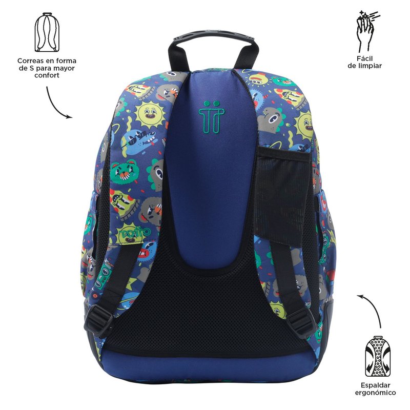 MOCHILA RAYOL TELLO (33 X 44 X 13,5) - 19,6L TOTTO MA04ECO002-2416N-8JZ MOCHILA RAYOL TELLO (33 X 44 X 13,5) - 19,6L TOTTO MA04ECO002-2416N-8JZ - Imagen 4