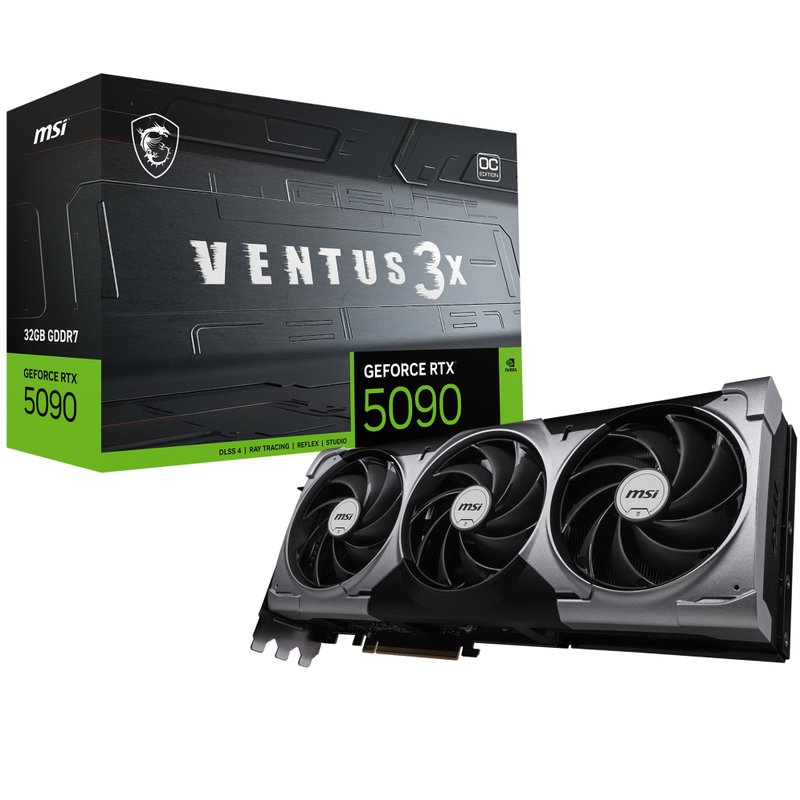 MSI VENTUS 912-V530-061 tarjeta gráfica NVIDIA GeForce RTX 5090 32 GB GDDR7