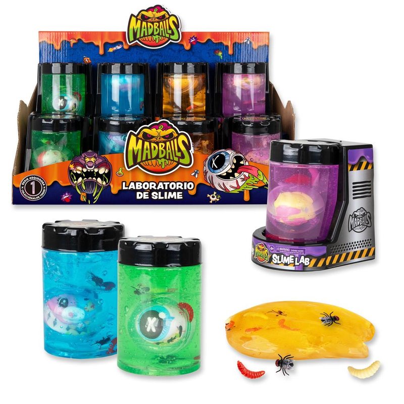Madballs Laboratorio Slime 1 Unidad Aleatoria Madballs Laboratorio Slime 1 Unidad Aleatoria