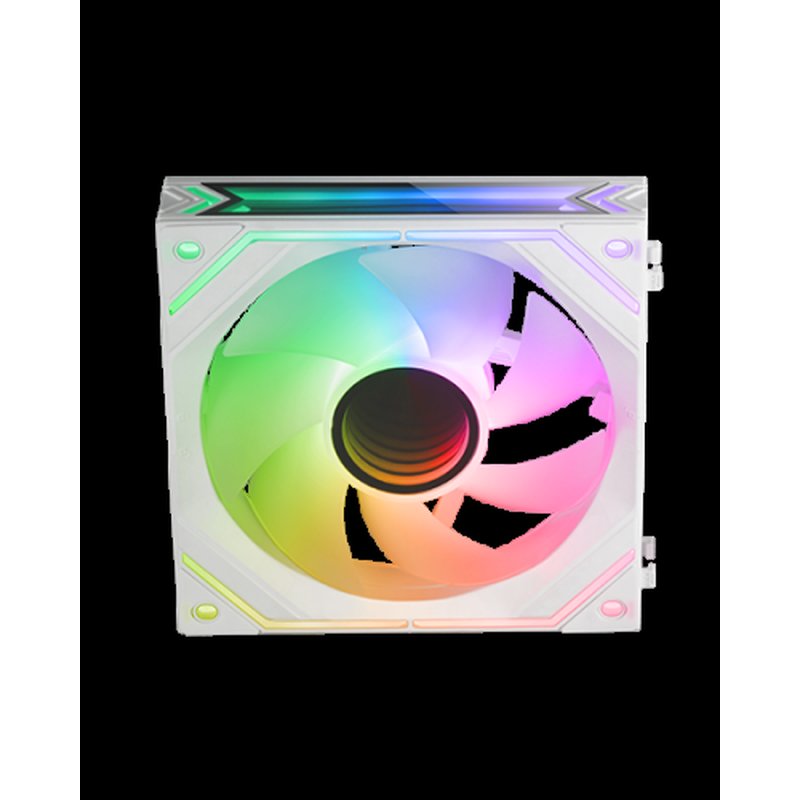 Mars Gaming MF-LINKFINITY Blanco, Ventilador Modular PWM 120mm, Sistema de Conexión LINKFINITY, Iluminación Infinity Mirror ARGB 360º, Ultra-silencioso 12dB Mars Gaming MF-LINKFINITY Blanco, Ventilador Modular PWM 120mm, Sistema de Conexión LINKFINITY, Iluminación Infinity Mirror ARGB 360º, Ultra-silencioso 12dB