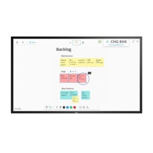 NEC MultiSync M751 IGB pizarra blanca interactiva 190,5 cm (75") 3840 x 2160 Pixeles Pantalla táctil Negro