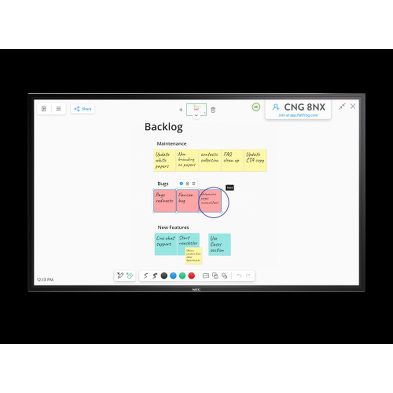 NEC MultiSync M861 IGB Pantalla plana para señalización digital 2,18 m (86") LCD 500 cd / m² 4K Ultra HD Negro Pantalla táctil 24/7 - Imagen 2