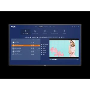 Alternative view of NEC MultiSync MA431-MPi4 109,2 cm (43") LCD 500 cd / m² 4K Ultra HD Negro Procesador incorporado 24/7