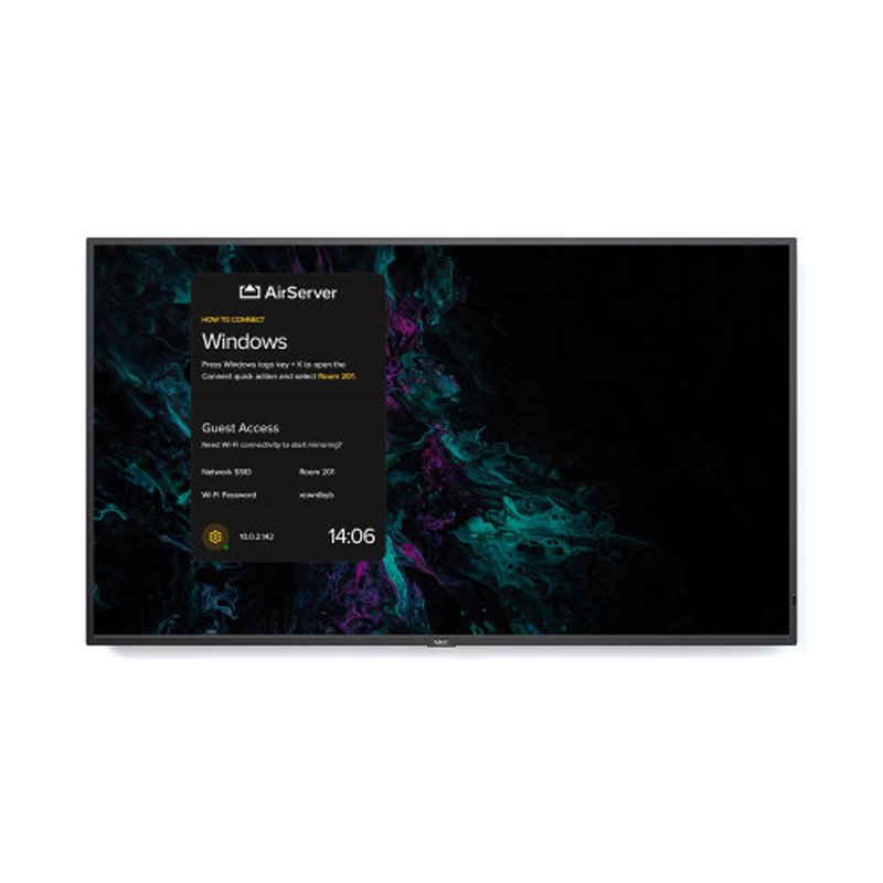 NEC MultiSync ME501 Pantalla plana para señalización digital 127 cm (50") VA Wifi 400 cd / m² Negro 18/7 - Imagen 2