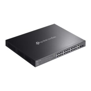 TP-Link Omada ES228GMP switch Gestionado L2 Gigabit Ethernet (10/100/1000) Energía sobre Ethernet (PoE) Negro