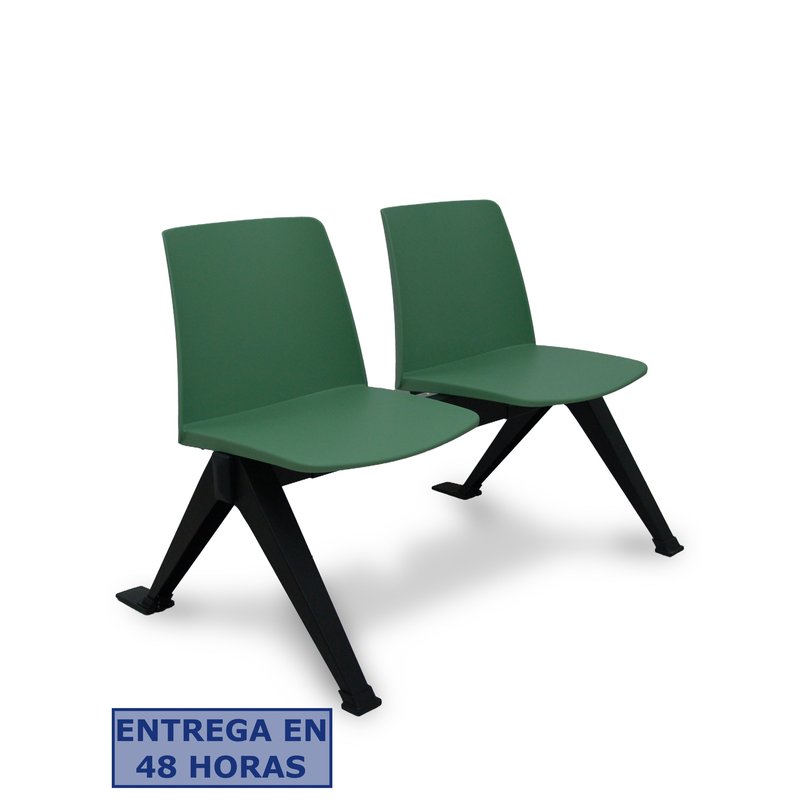 PIQUERAS Y CRESPO Bancada 2 puestos Orgaz PVC verde.