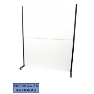 PIQUERAS Y CRESPO Biombo Valdeganga similpiel blanco