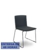 PIQUERAS Y CRESPO FOROL Pack 5 sillas Opti523 PVC negro asiento tela color negro PIQUERAS Y CRESPO FOROL Pack 5 sillas Opti523 PVC negro asiento tela color negro