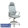 PIQUERAS Y CRESPO FOROL Silla Pro534 gris respaldo malla gris asiento tela gris base piramidal gris ruedas nailon