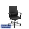 PIQUERAS Y CRESPO FOROL Sillon confidente Opti520CB basculante similpiel negro