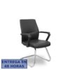PIQUERAS Y CRESPO FOROL Sillon confidente patin Opti520PA similpiel negro