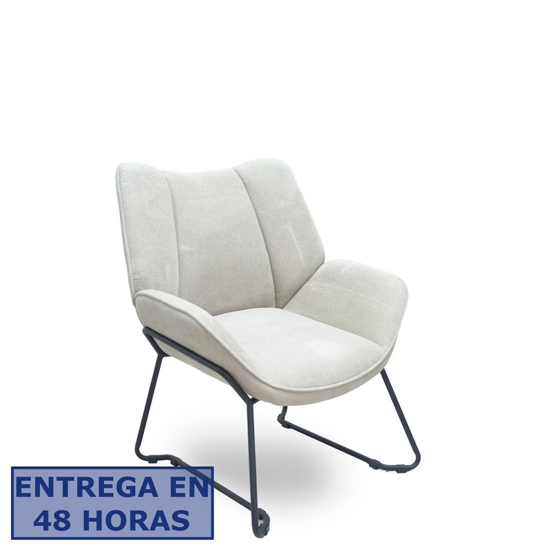 PIQUERAS Y CRESPO FOROL Sillon de espera Opti526 tela beige