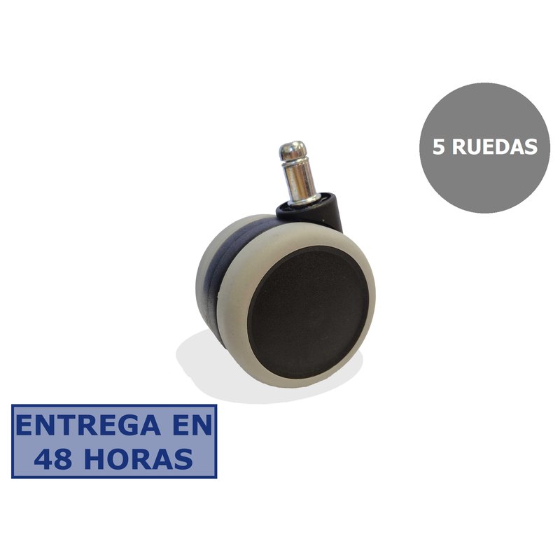 PIQUERAS Y CRESPO Kit de 5 ruedas engomadas de 65mm perno 11 mm. PIQUERAS Y CRESPO Kit de 5 ruedas engomadas de 65mm perno 11 mm.