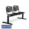PIQUERAS Y CRESPO NOWY STYL Bancada Iso plastic 2 plazas PVC color negro
