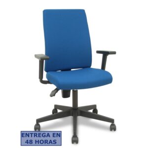 PIQUERAS Y CRESPO NOWY STYL Silla I-Line bondai azul marino brazos regulables