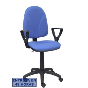 PIQUERAS Y CRESPO Silla Algarra CP bali azul claro brazos fijos