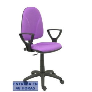 PIQUERAS Y CRESPO Silla Algarra CP bali lila brazos fijos