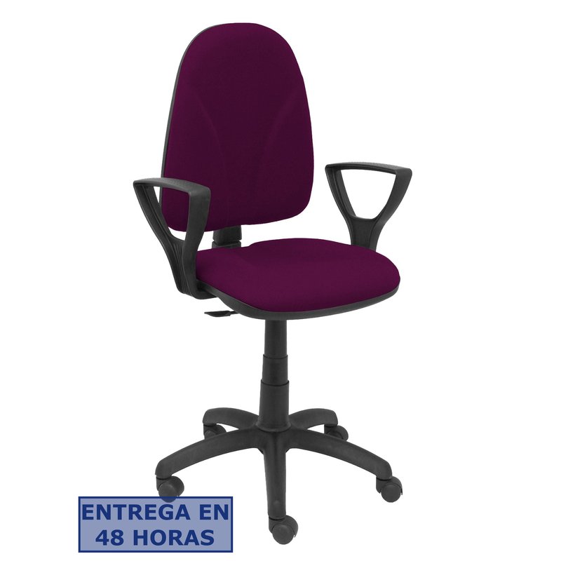 PIQUERAS Y CRESPO Silla Algarra CP bali morado brazos fijos