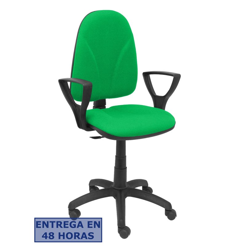 PIQUERAS Y CRESPO Silla Algarra CP bali verde brazos fijos