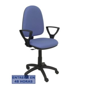 PIQUERAS Y CRESPO Silla Aýna bali azul claro con brazos