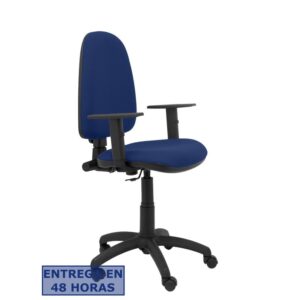 PIQUERAS Y CRESPO Silla Aýna bali azul marino brazos regulables