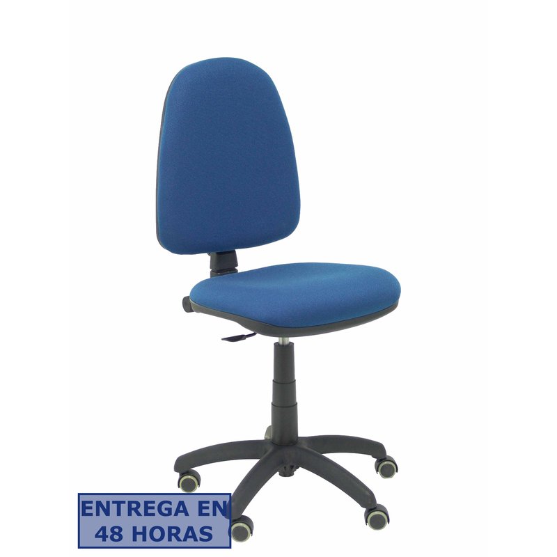 PIQUERAS Y CRESPO Silla Aýna bali azul marino ruedas de parque