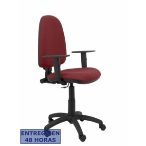 PIQUERAS Y CRESPO Silla Aýna bali granate brazos regulables