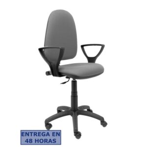 PIQUERAS Y CRESPO Silla Aýna bali gris con brazos