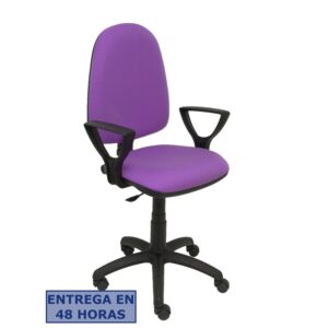 PIQUERAS Y CRESPO Silla Aýna bali lila con brazos