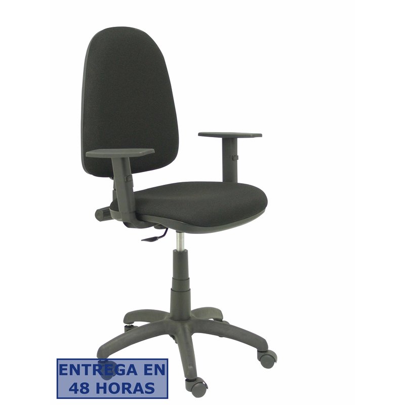 PIQUERAS Y CRESPO Silla Aýna bali negro brazos regulables PIQUERAS Y CRESPO Silla Aýna bali negro brazos regulables