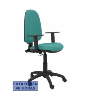 PIQUERAS Y CRESPO Silla Aýna bali turquesa brazos regulables