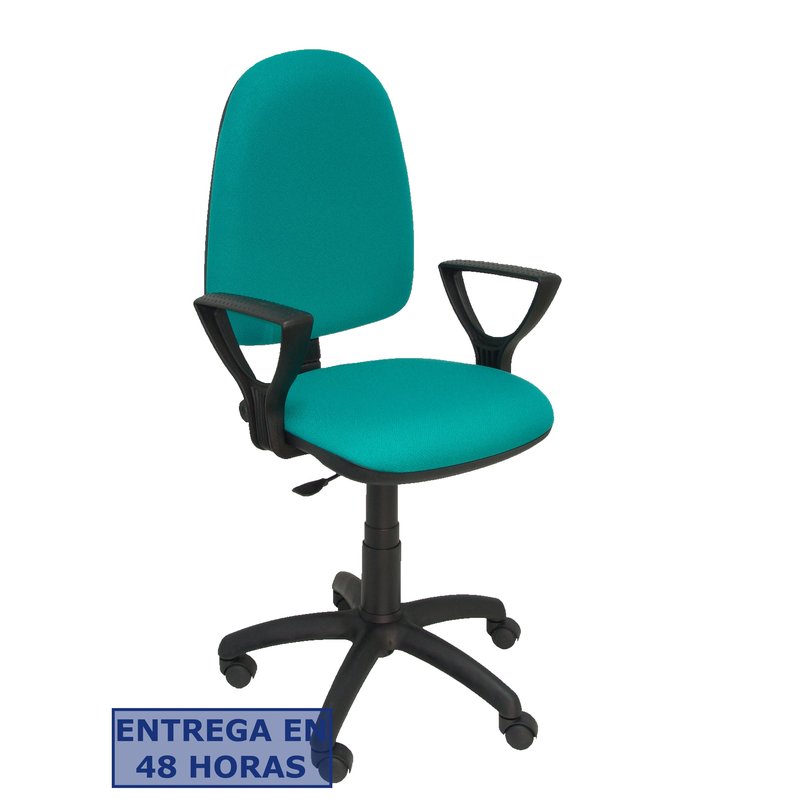 PIQUERAS Y CRESPO Silla Aýna bali turquesa con brazos PIQUERAS Y CRESPO Silla Aýna bali turquesa con brazos