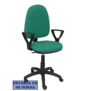 PIQUERAS Y CRESPO Silla Aýna bali verde esmeralda con brazos