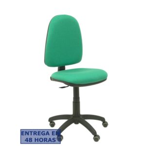 PIQUERAS Y CRESPO Silla Aýna bali verde esmeralda ruedas de parque