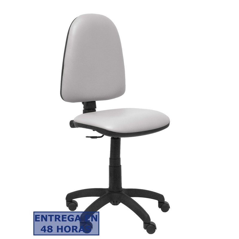 PIQUERAS Y CRESPO Silla Aýna similpiel gris claro PIQUERAS Y CRESPO Silla Aýna similpiel gris claro