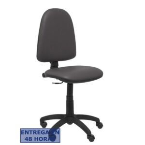 PIQUERAS Y CRESPO Silla Aýna similpiel gris oscuro