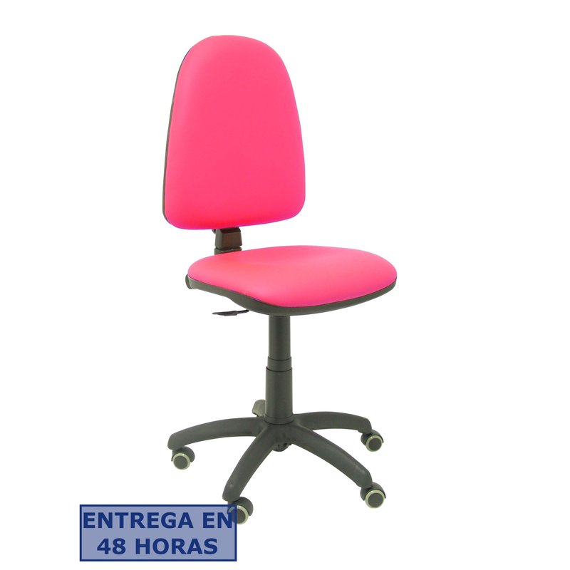 PIQUERAS Y CRESPO Silla Aýna similpiel rosa ruedas de parque PIQUERAS Y CRESPO Silla Aýna similpiel rosa ruedas de parque