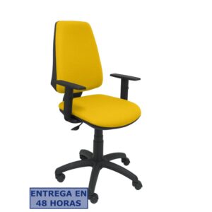 PIQUERAS Y CRESPO Silla Elche CP bali amarillo brazos regulables