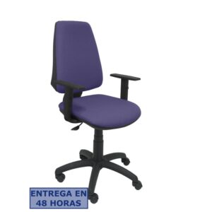 PIQUERAS Y CRESPO Silla Elche CP bali azul claro brazos regulables