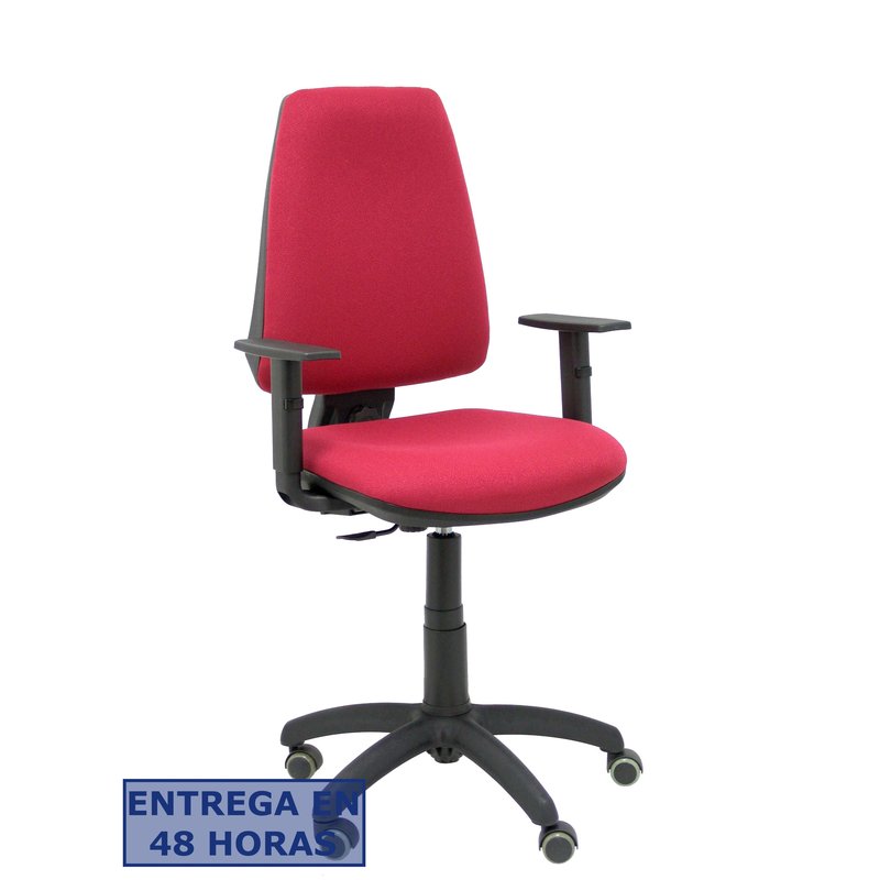 PIQUERAS Y CRESPO Silla Elche CP bali granate brazos regulables ruedas de parque PIQUERAS Y CRESPO Silla Elche CP bali granate brazos regulables ruedas de parque