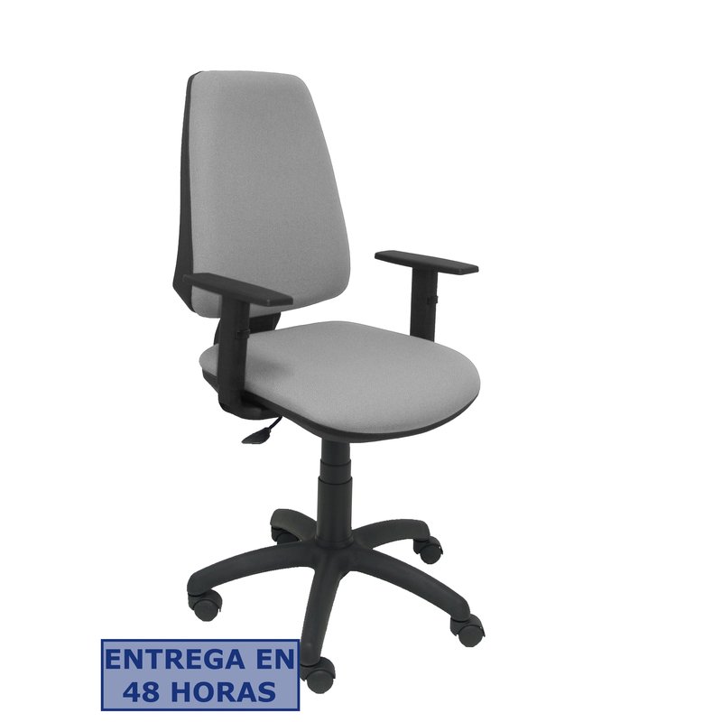 PIQUERAS Y CRESPO Silla Elche CP bali gris claro brazos regulables PIQUERAS Y CRESPO Silla Elche CP bali gris claro brazos regulables