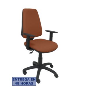 PIQUERAS Y CRESPO Silla Elche CP bali marron brazos regulables